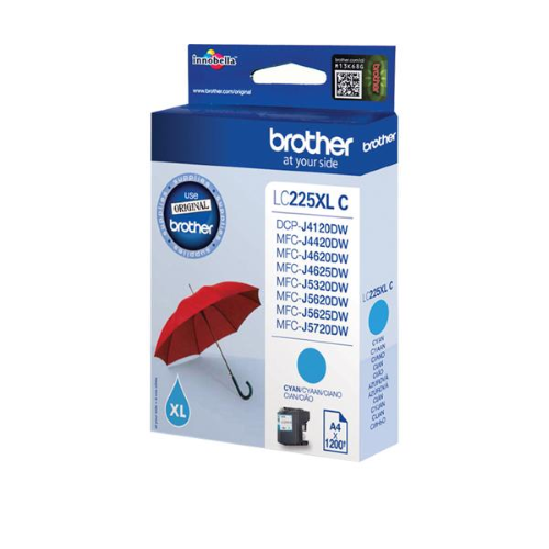 BROTHER CART INK CIANO XL 1200 PAG PER MFC-J4620DW/J5320DW/J5620DW/J5720DW